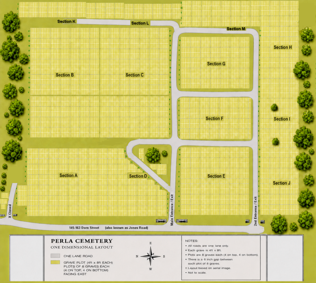 Cemetery plat