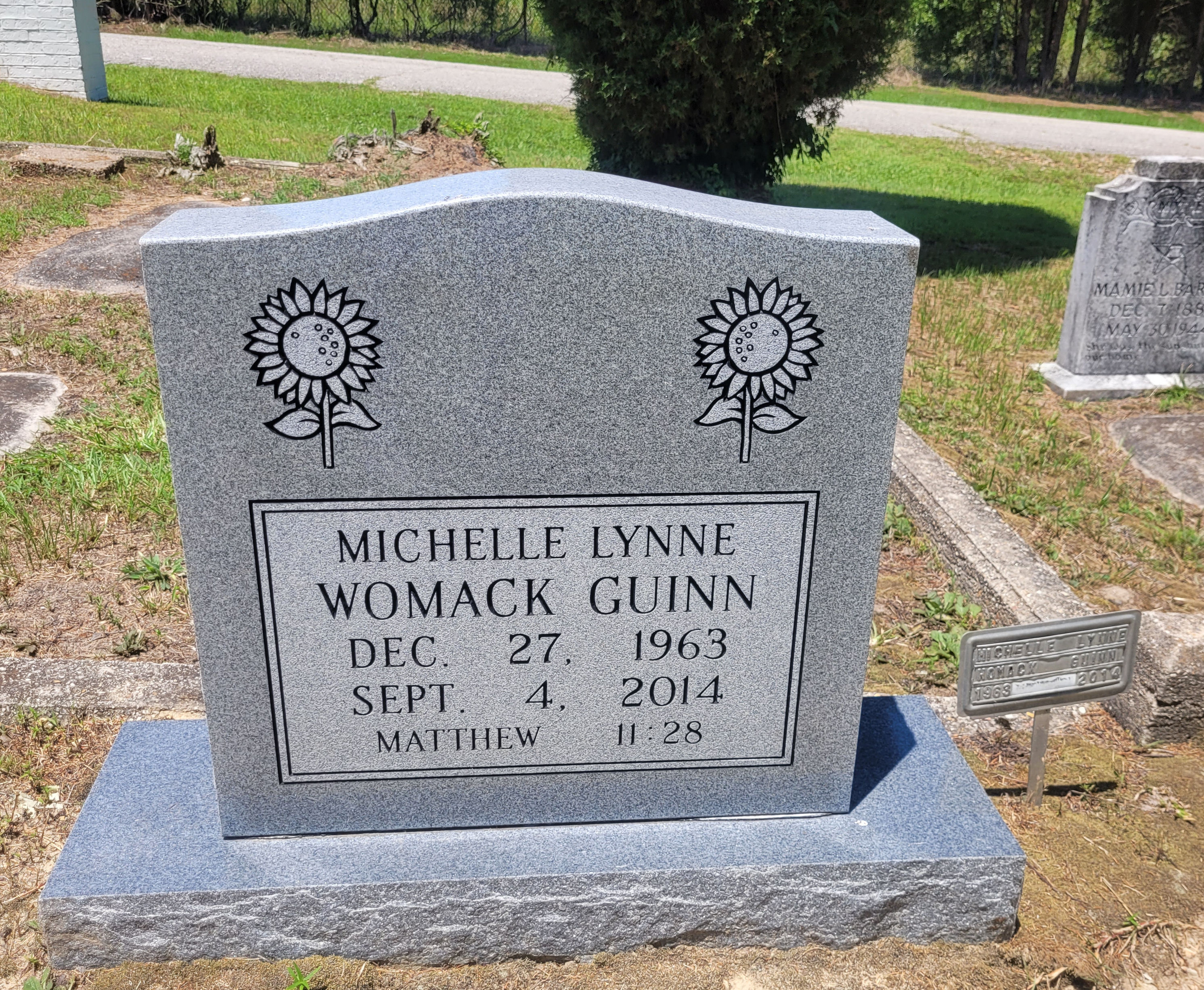 Headstone of Michelle Lynne Guinn