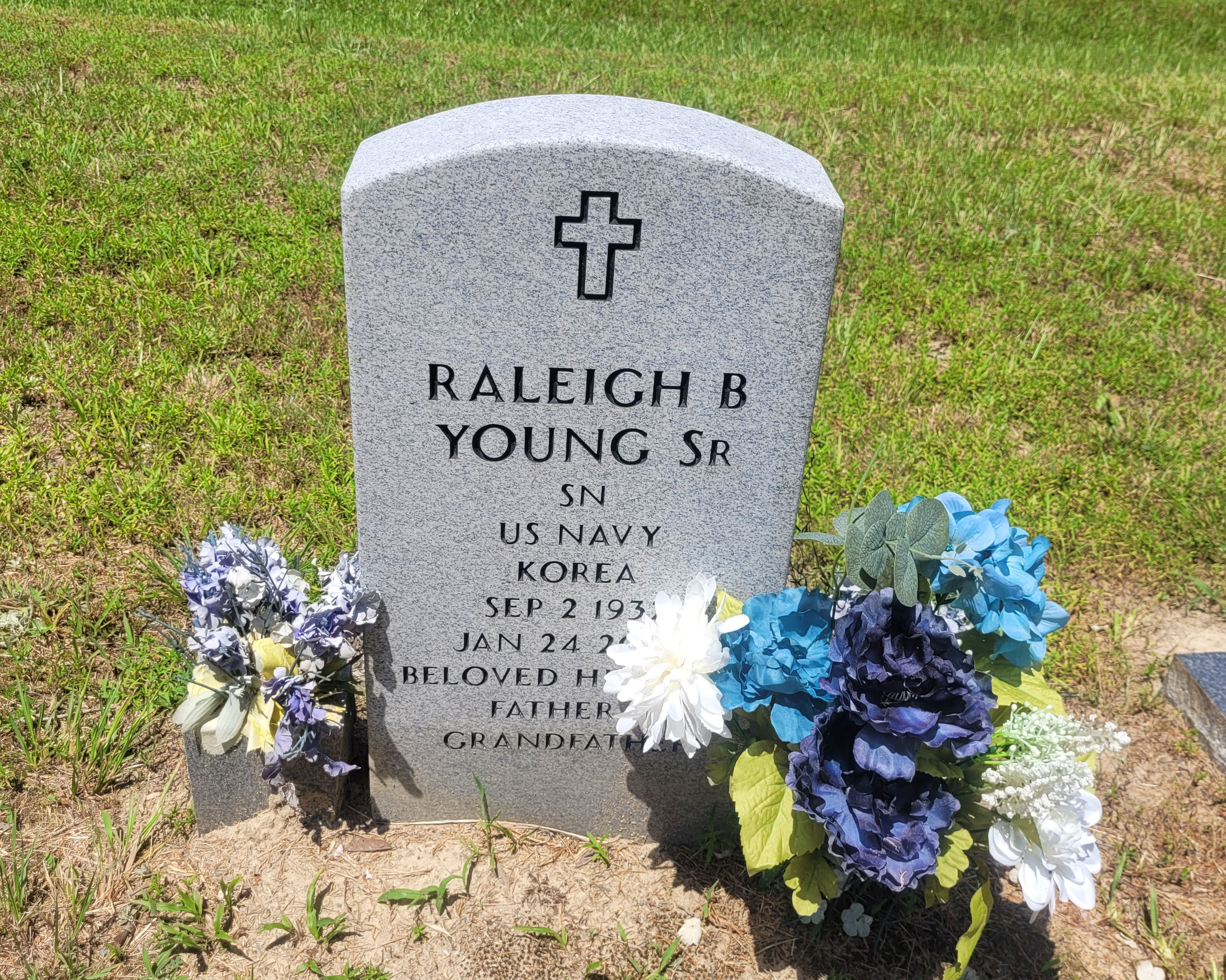 Headstone of Raleigh Bobby Young