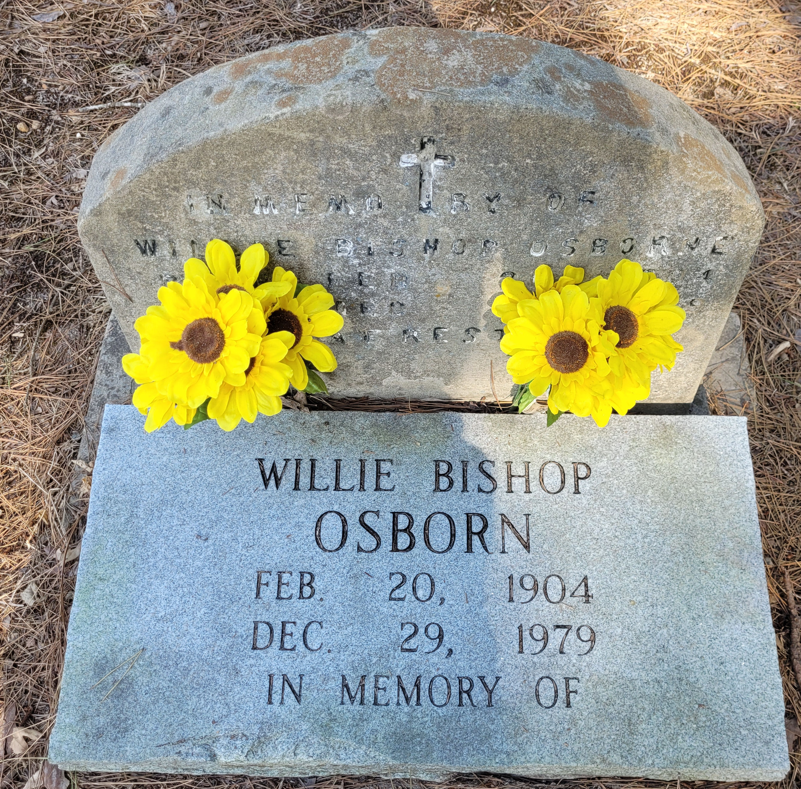 Headstone of Willie Osborn