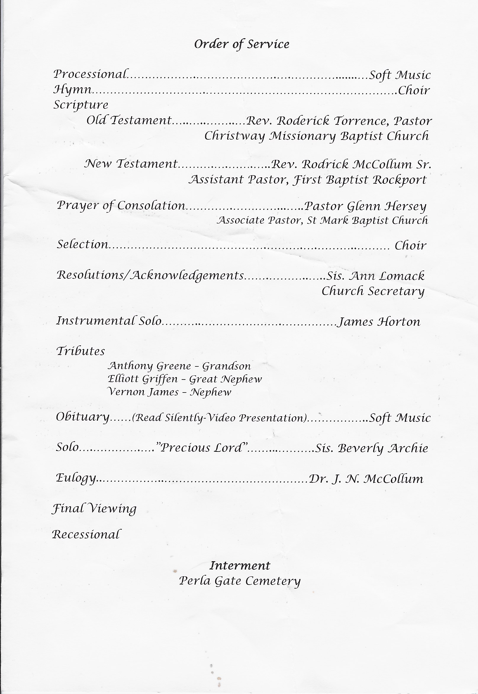 Obituary page 3