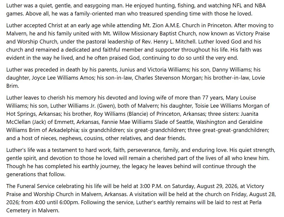 Obituary page 4