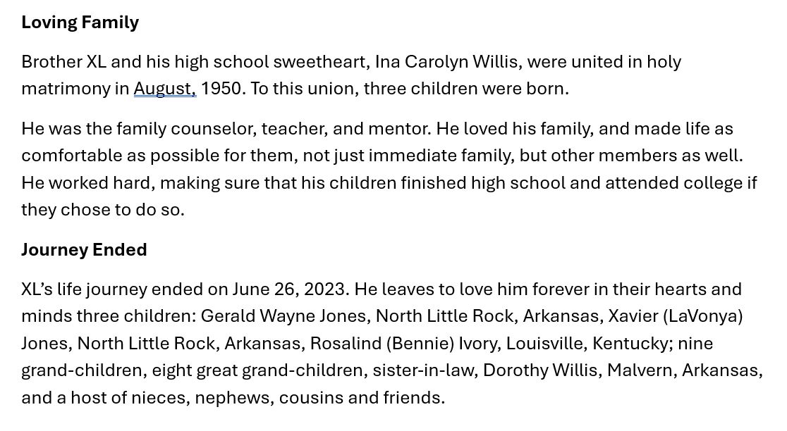 Obituary page 3